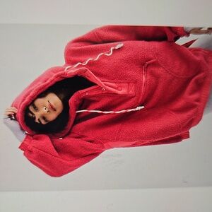 Free People Fuzzy Was She Fleece Pullover Size S
